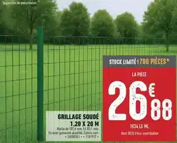 Brico Cash Maille - grillage soude offre