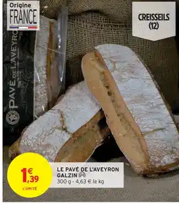 Intermarché Contact Galzin le pavé de l'aveyron offre