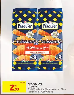 Intermarché Contact Pasquier croissants offre