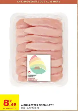 Intermarché Contact Aiguillettes de poulet offre