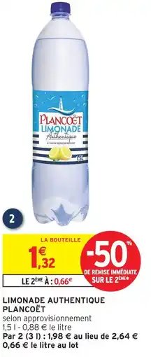 Intermarché Plancoët limonade authentique offre