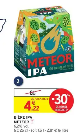Intermarché Meteor bière ipa offre