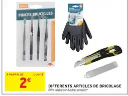 Intermarché Cogex differents articles de bricolage offre