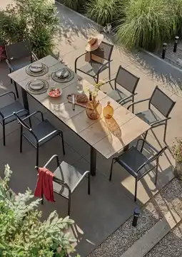 Jardiland Table extensible hivaoa offre
