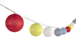 Jardiland Ecloz guirlande solaire lampions ecloz offre