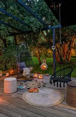 Jardiland Cheminée mexicaine azteca offre