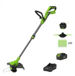 Jardiland Coupe-bordures à batterie offre