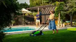 Jardiland Tondeuse à batterie poussée g48lm41k2x offre