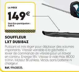 Tout faire matériaux Souffleur lxt dub184z offre