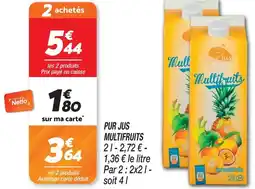 Netto Multifruits offre