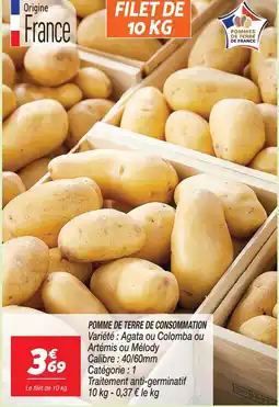 Netto Pommes de terre de france pomme de terre de consommation offre