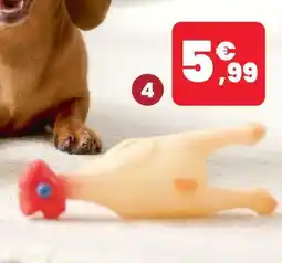 Animalis Tootoy! new poulet latex - s offre