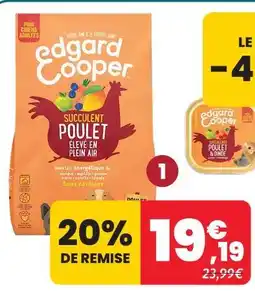 Animalis Edgard & cooper sélection de croquettes pour chien - 2,5kg offre