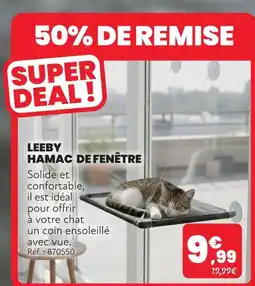 Animalis Leeby hamac de fenêtre offre