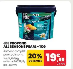 Animalis Jbl propond all seasons pearl - 1kg offre