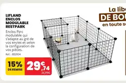 Animalis Lifland enclos modulable restpark offre