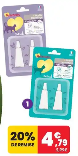 Animalis Animalis sélection d’insectifuges offre