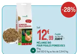 Botanic Botanic mélange bio pour poules pondeuses offre