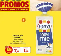 Coccinelle Supermarché Pain de mie harry's offre