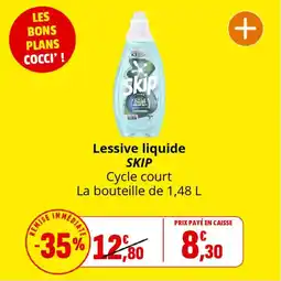 Coccinelle Supermarché Lessive liquide skip offre