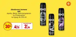 Coccinelle Supermarché Déodorant homme axe offre