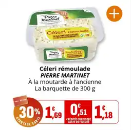 Coccinelle Supermarché Céleri rémoulade pierre martinet offre