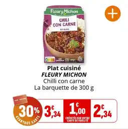 Coccinelle Supermarché Plat cuisiné fleury michon offre