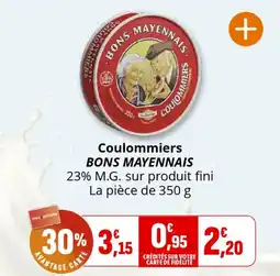 Coccinelle Supermarché Coulommiers bons mayennais offre