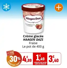 Coccinelle Supermarché Crème glacée haagen dazs offre