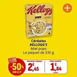 Coccinelle Supermarché Céréales kellogg's offre