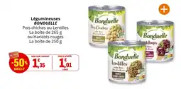 Coccinelle Supermarché Légumineuses bonduelle offre