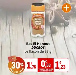 Coccinelle Supermarché Ras el hanout ducros offre