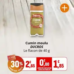 Coccinelle Supermarché Cumin moulu ducros offre