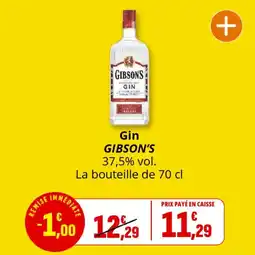 Coccinelle Supermarché Gin gibson's offre