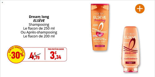 Coccinelle Supermarché Dream long elsève offre