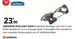 Bricomarché Aqua - arroseur oscillant s superficie darrosage offre