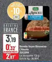 G20 Socopa - bavette façon béarnaise l'absolu offre
