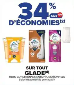 Carrefour Contact Sur tout glade offre