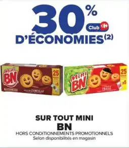 Carrefour Contact Sur tout mini bn offre