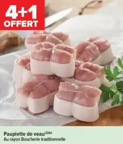 Carrefour Contact Paupiette de veau offre