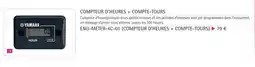 Yamaha Yamaha - compteur d'heurs + compteteurs offre