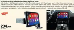 Feu Vert Gokana - ecran 8 rotatif carplay & android offre
