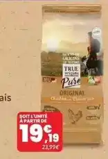 Animalis True prise a pure original offre
