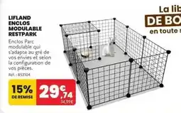 Animalis Lifland enclos modulable offre