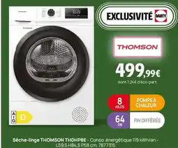 Darty Séche-linge THOMSON THDHP8E offre