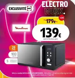 Darty Micro-ondes MOULINEX MO28ESMIR2 offre