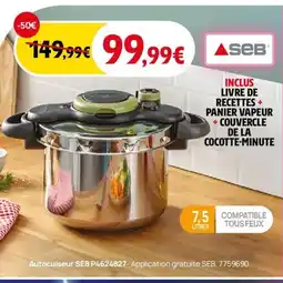 Darty Autocuiseur SEB P4624827 offre