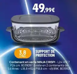 Darty Contenant en verre NINJA CRISPI offre