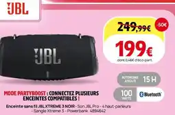 Darty Enceinte sans fil JBL XTREME 3 NOIR offre