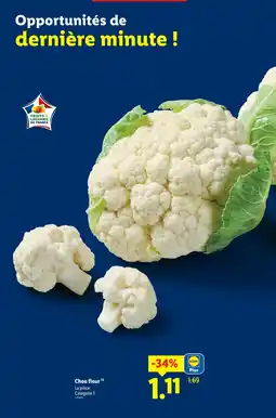 Lidl Chou fleur offre